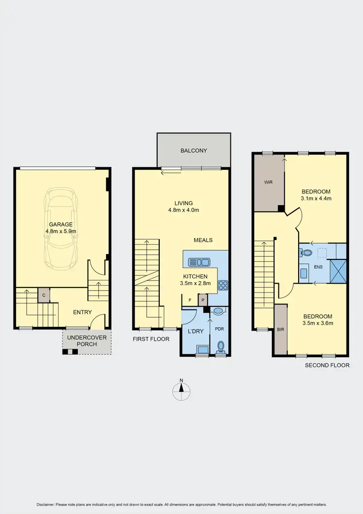 Floorplan of Homely unit listing, 7/40-50 Stockade Avenue, Coburg VIC 3058