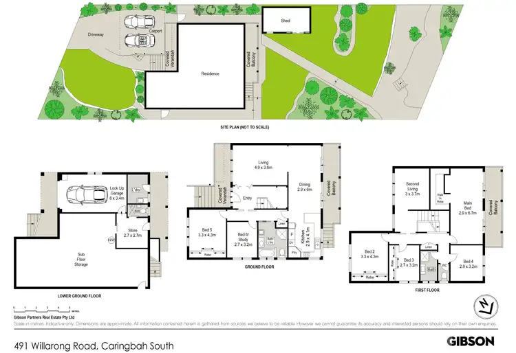 Floorplan of Homely house listing, 491 Willarong Road, Caringbah South NSW 2229