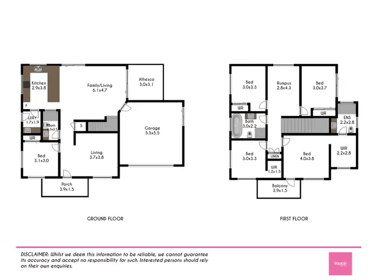 Floorplan of Homely house listing, 77 McAlister Parade, Marsden Park NSW 2765