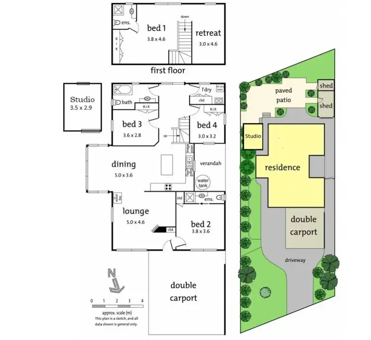 Floorplan of Homely house listing, 414 Springfield Road, Mitcham VIC 3132
