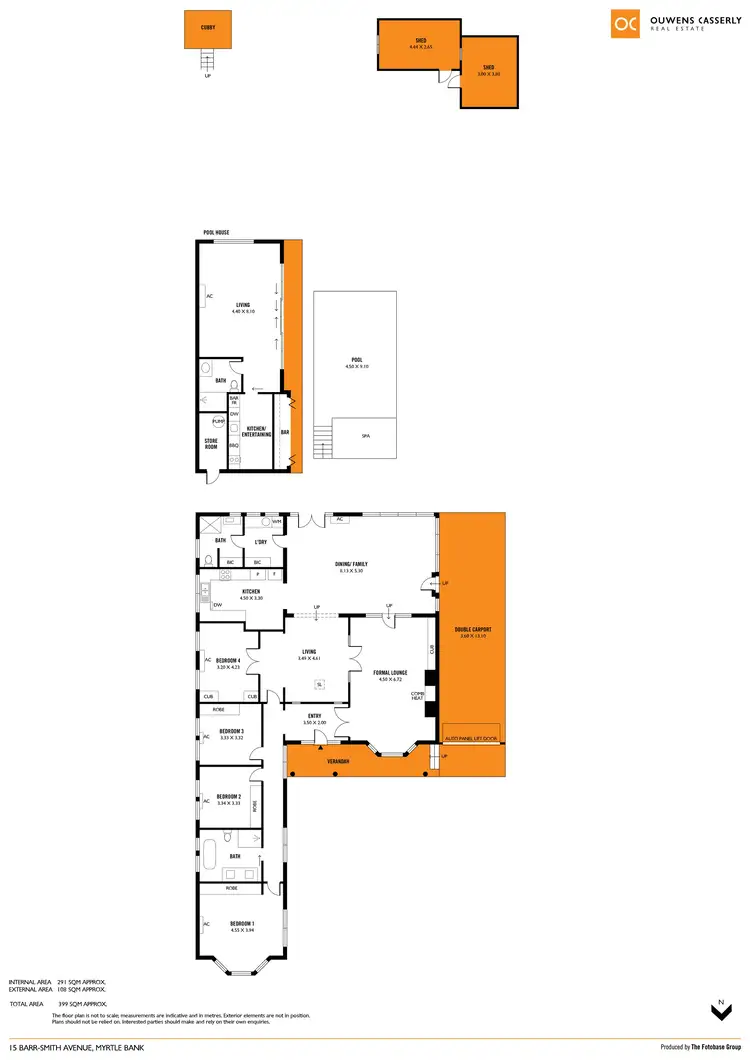 Floorplan of Homely house listing, 15 Barr-Smith Avenue, Myrtle Bank SA 5064