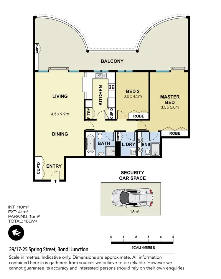 Floorplan of Homely apartment listing, 29/17-25 Spring Street, Bondi Junction NSW 2022