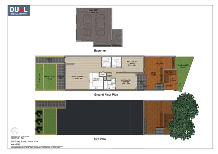 Floorplan of Homely apartment listing, 2/6 Foley Street, Mona Vale NSW 2103