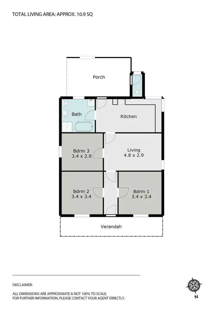 Floorplan of Homely house listing, 703 Sebastopol Street, Redan VIC 3350