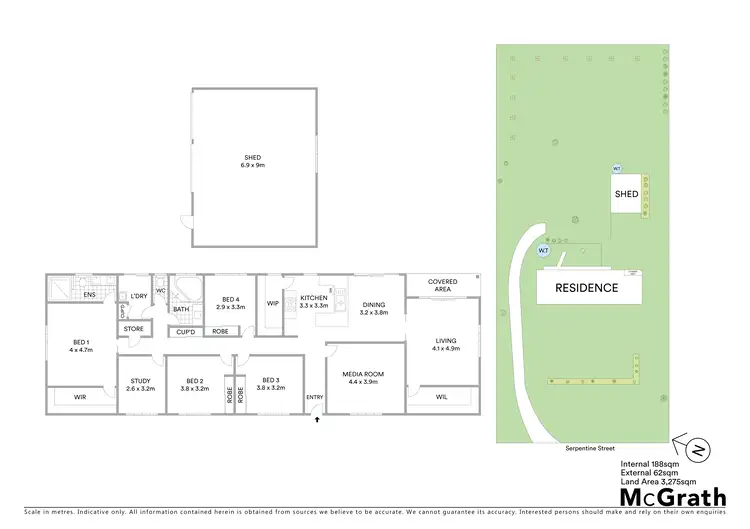 Floorplan of Homely house listing, 83 Serpentine Street, Cawarral QLD 4702