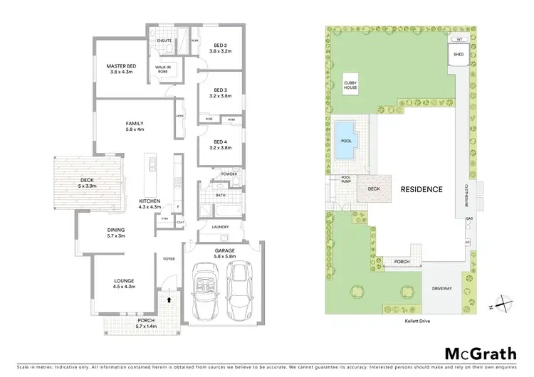 Floorplan of Homely house listing, 3 Kellett Drive, Mudgee NSW 2850