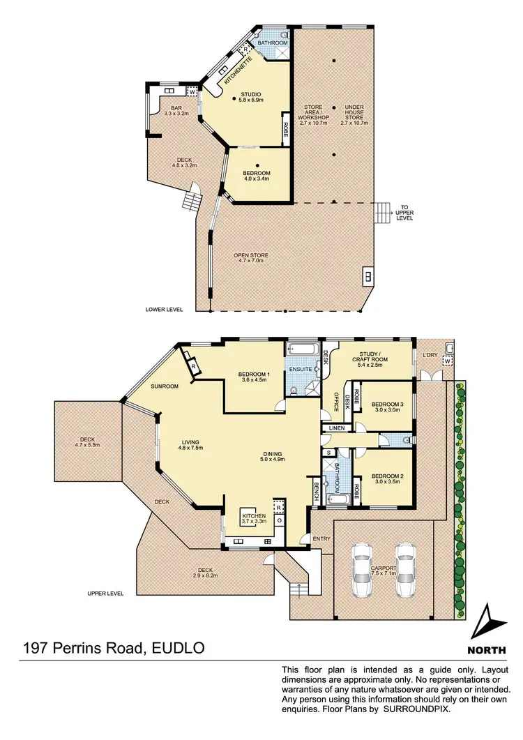Floorplan of Homely house listing, 197 Perrins Road, Eudlo QLD 4554
