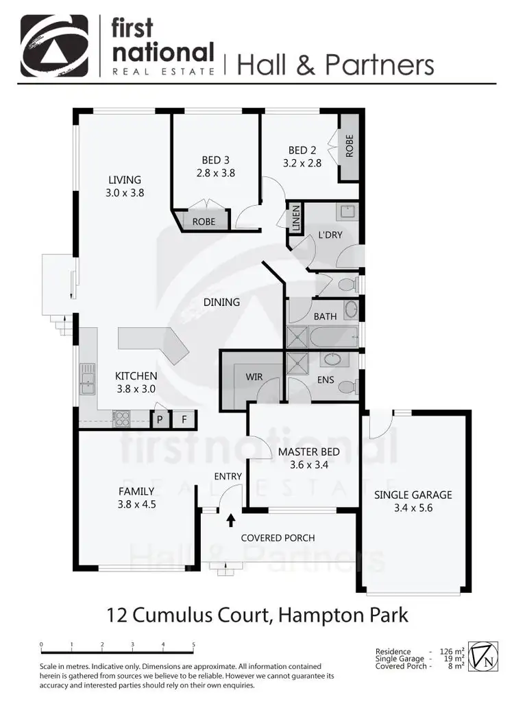 Floorplan of Homely house listing, 12 Cumulus Court, Hampton Park VIC 3976