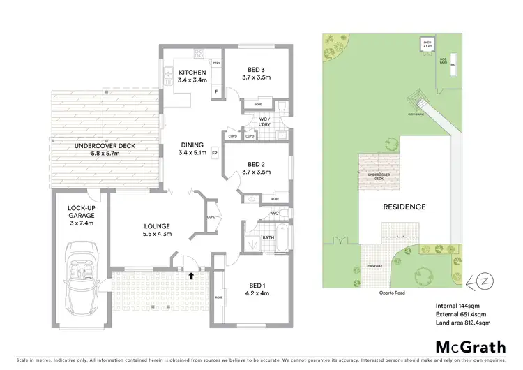 Floorplan of Homely house listing, 33 Oporto Road, Mudgee NSW 2850