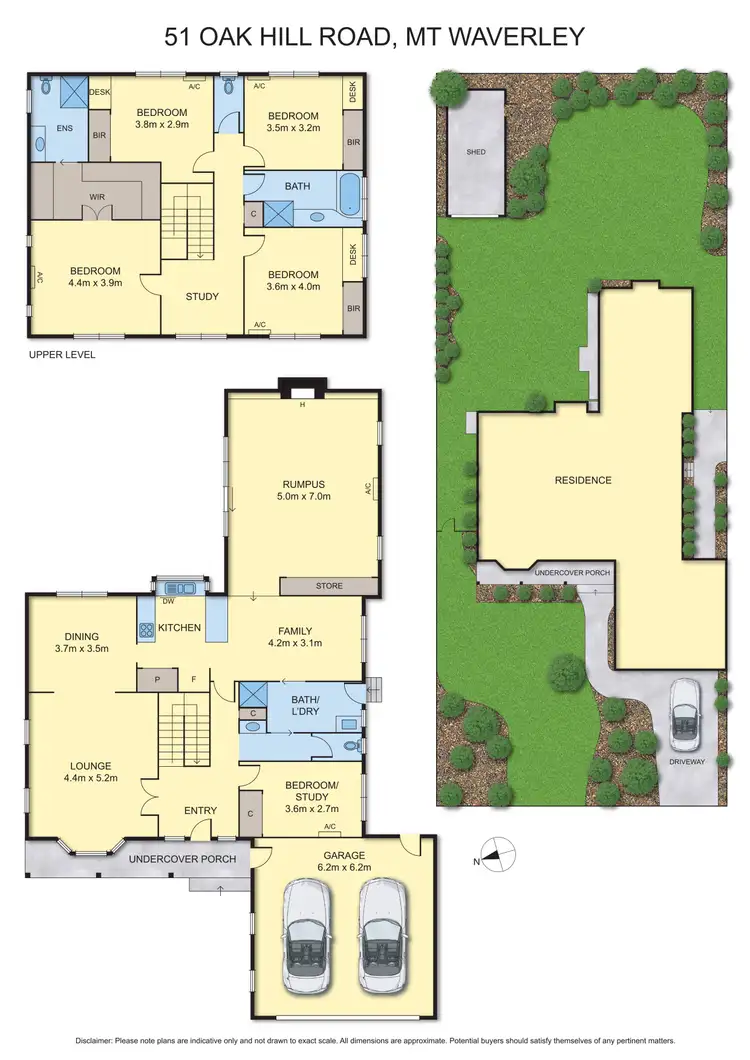 Floorplan of Homely house listing, 51 Oak Hill Road, Mount Waverley VIC 3149