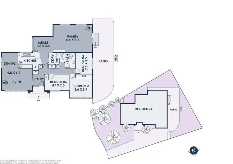 Floorplan of Homely house listing, 8 Tumut Close, Epping VIC 3076