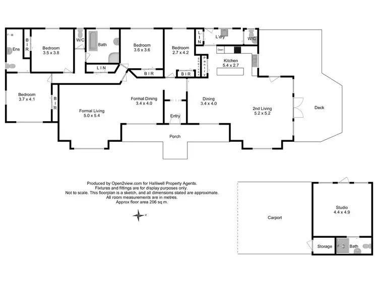Floorplan of Homely house listing, 4 Malunnah Close, Devonport TAS 7310