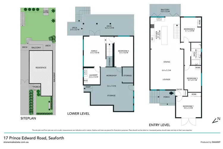 Floorplan of Homely house listing, 17 Prince Edward Road, Seaforth NSW 2092