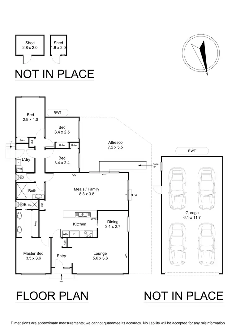 Floorplan of Homely house listing, 4 Chequers Close, Wantirna VIC 3152