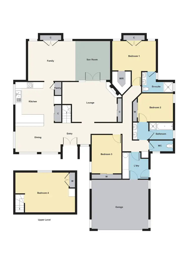 Floorplan of Homely house listing, 19 Prince Street, Creswick VIC 3363