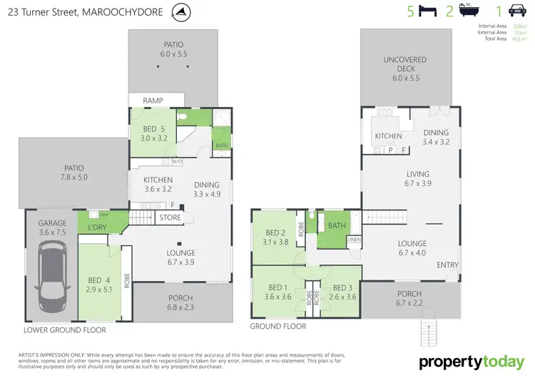 Floorplan of Homely house listing, 23 Turner Street, Maroochydore QLD 4558