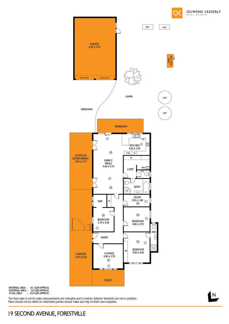 Floorplan of Homely house listing, 19 Second Avenue, Forestville SA 5035
