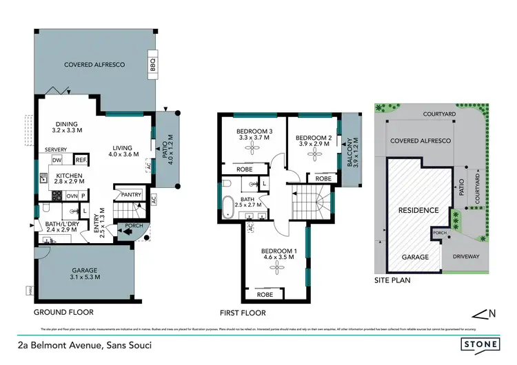 Floorplan of Homely house listing, 2a Belmont Avenue, Sans Souci NSW 2219