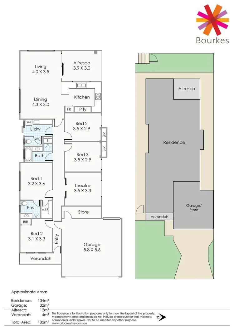 Floorplan of Homely house listing, 19 Araucaria Boulevard, Byford WA 6122