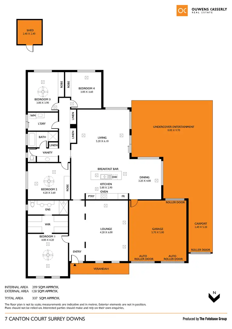 Floorplan of Homely house listing, 7 Canton Court, Surrey Downs SA 5126