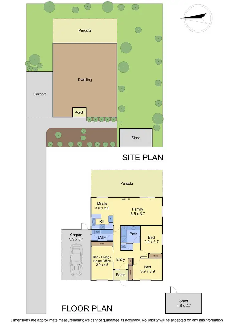 Floorplan of Homely house listing, 2a James Street, Whittlesea VIC 3757