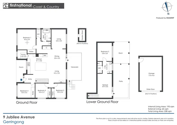 Floorplan of Homely house listing, 9 Jubilee Avenue, Gerringong NSW 2534