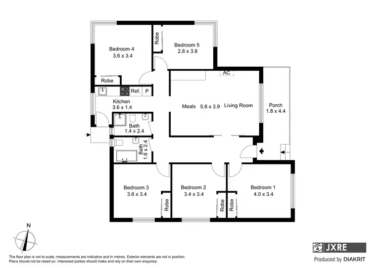 Floorplan of Homely house listing, 40A McMillan Street, Clayton South VIC 3169