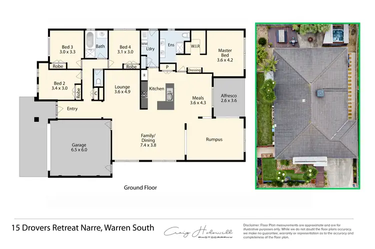 Floorplan of Homely house listing, 15 Drovers Retreat, Narre Warren South VIC 3805