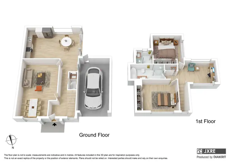 Floorplan of Homely townhouse listing, 2/23 Hope Street, Springvale VIC 3171
