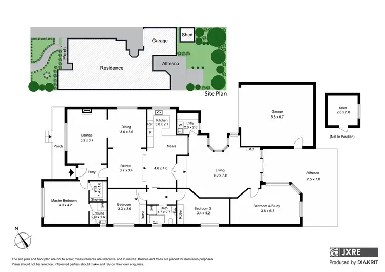 Floorplan of Homely house listing, 44 Kanooka Grove, Clayton VIC 3168