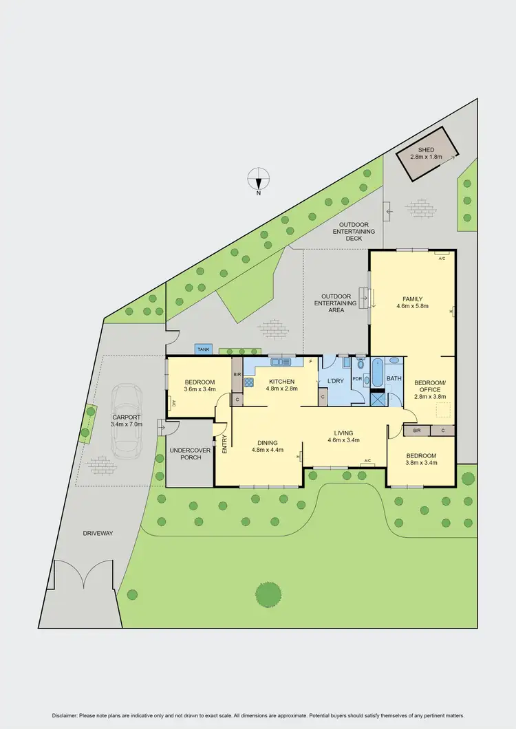 Floorplan of Homely house listing, 56 Elmhurst Road, Gladstone Park VIC 3043