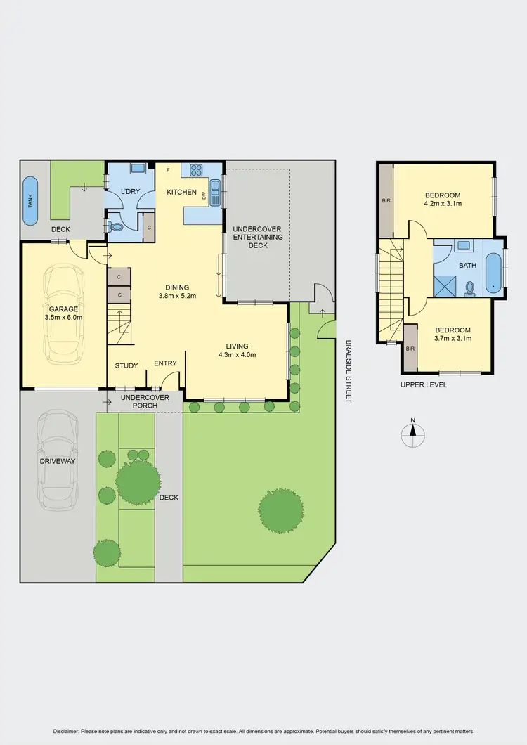 Floorplan of Homely townhouse listing, 10 Dixon Street, Pascoe Vale VIC 3044
