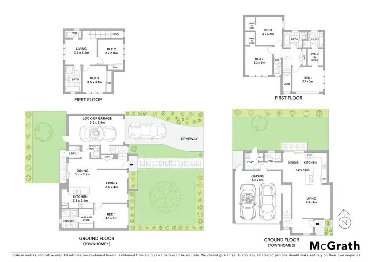 Floorplan of Homely townhouse listing, 2/4-6 Hazel Street, Belmont VIC 3216