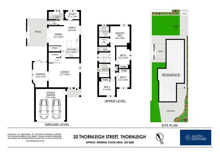 Floorplan of Homely house listing, 20 Thornleigh Street, Thornleigh NSW 2120