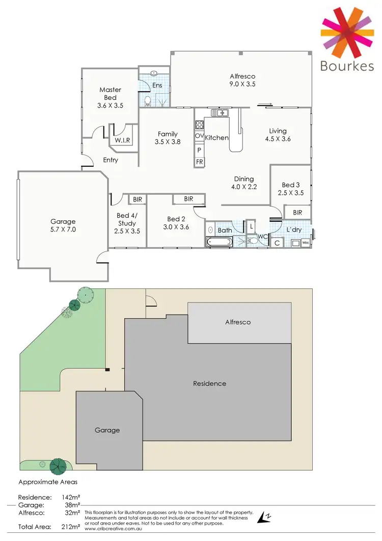 Floorplan of Homely house listing, 34B Gumina Place, Coogee WA 6166