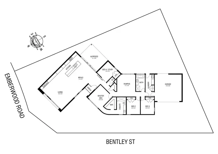 Floorplan of Homely house listing, 28 Bentley Street, Warragul VIC 3820