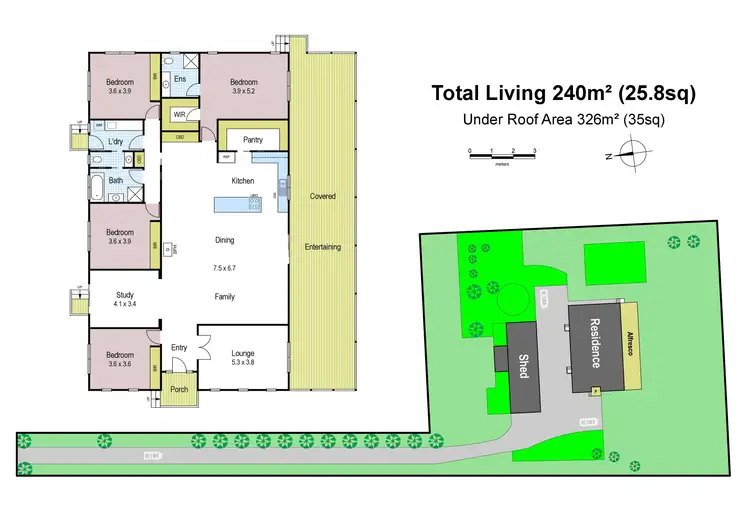 Floorplan of Homely house listing, 10 Hamono Road, Neerim VIC 3831