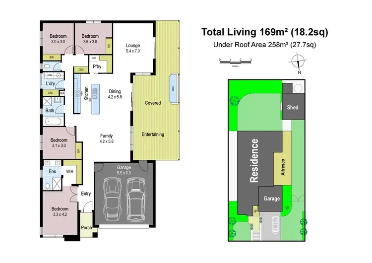 Floorplan of Homely house listing, 15 Chesterfield Avenue, Warragul VIC 3820