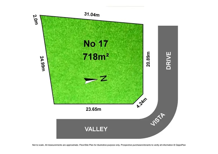 Floorplan of Homely land listing, 17 Valley Vista Drive, Warragul VIC 3820