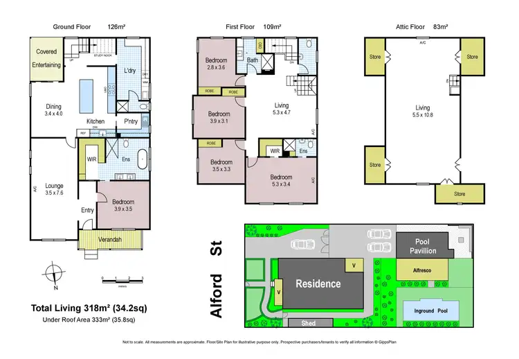 Floorplan of Homely house listing, 28 Alford Street, Warragul VIC 3820