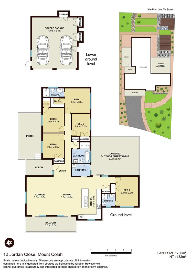 Floorplan of Homely house listing, 12 Jordan Close, Mount Colah NSW 2079
