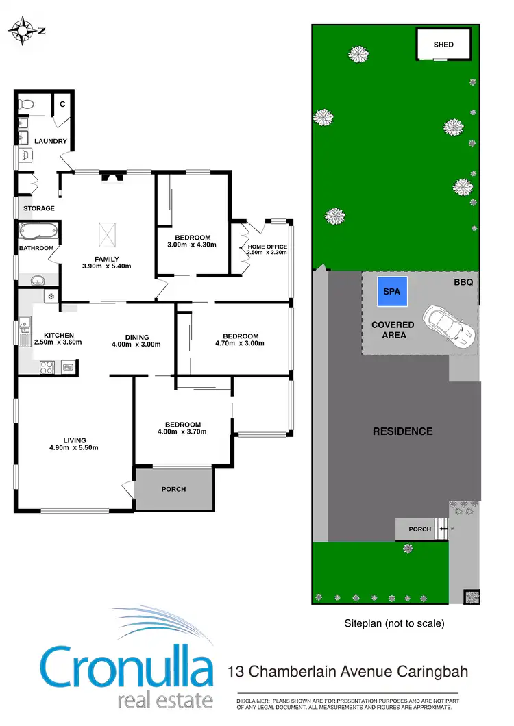 Floorplan of Homely house listing, 13 Chamberlain Avenue, Caringbah NSW 2229