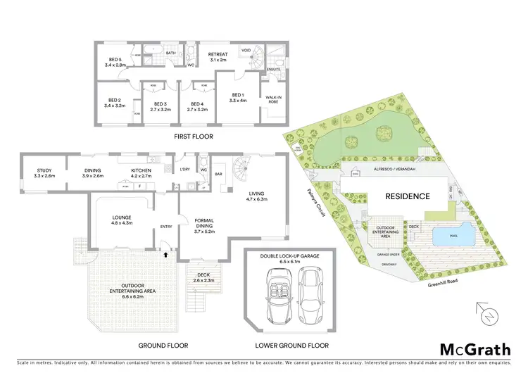 Floorplan of Homely house listing, 92 Greenhill Road, Greensborough VIC 3088