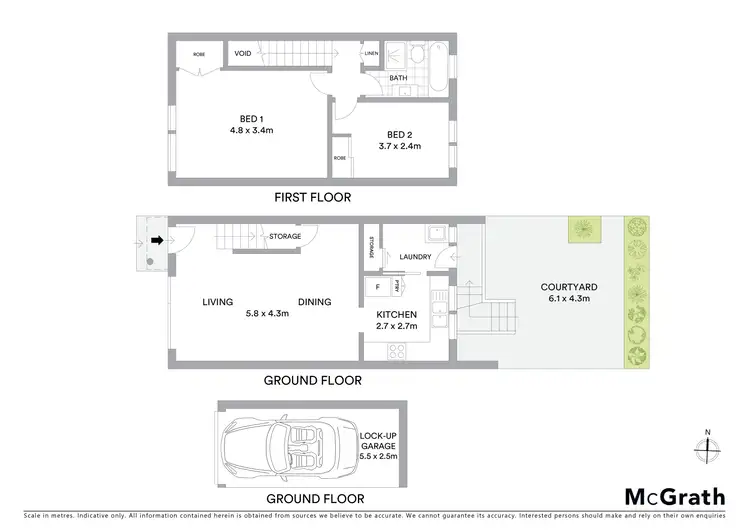 Floorplan of Homely apartment listing, 26/30A The Crescent, Dee Why NSW 2099