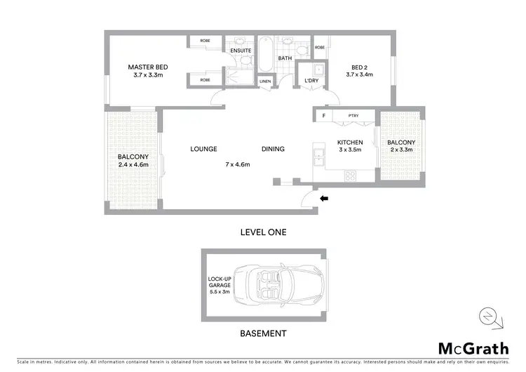 Floorplan of Homely apartment listing, 305/3 The Piazza, Wentworth Point NSW 2127