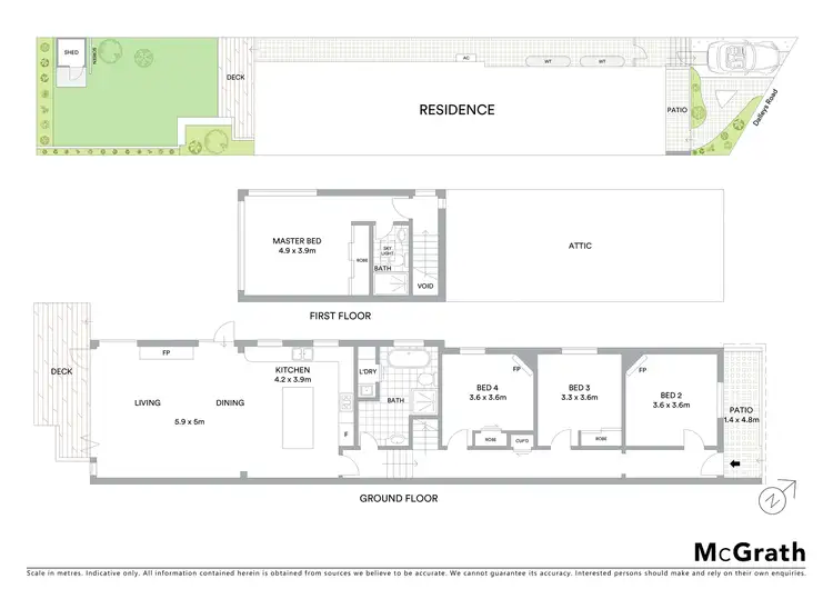 Floorplan of Homely house listing, 38 Dalleys Road, Naremburn NSW 2065