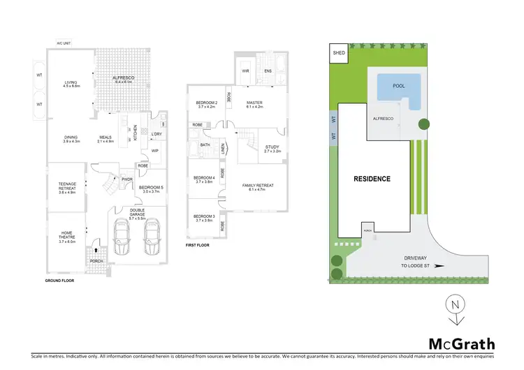 Floorplan of Homely house listing, 42C Lodge Street, Hornsby NSW 2077