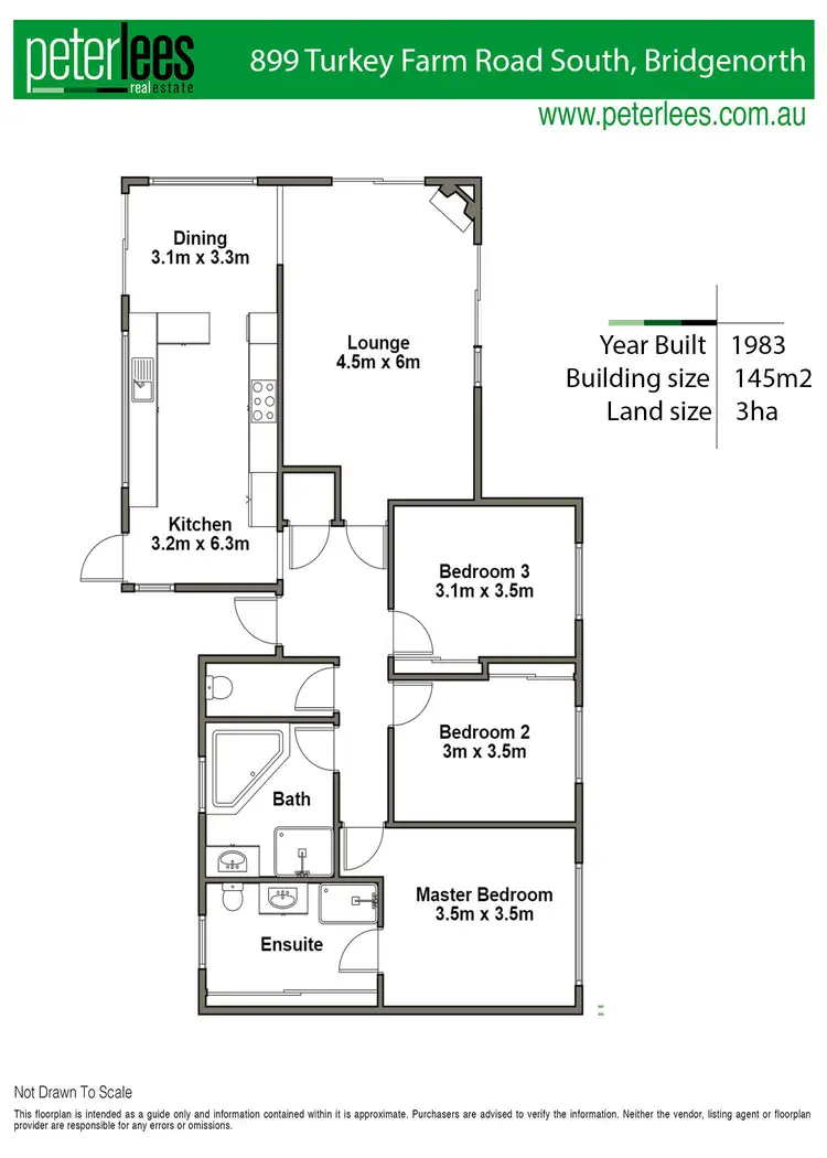 Floorplan of Homely house listing, 899 Turkey Farm Road, Bridgenorth TAS 7277