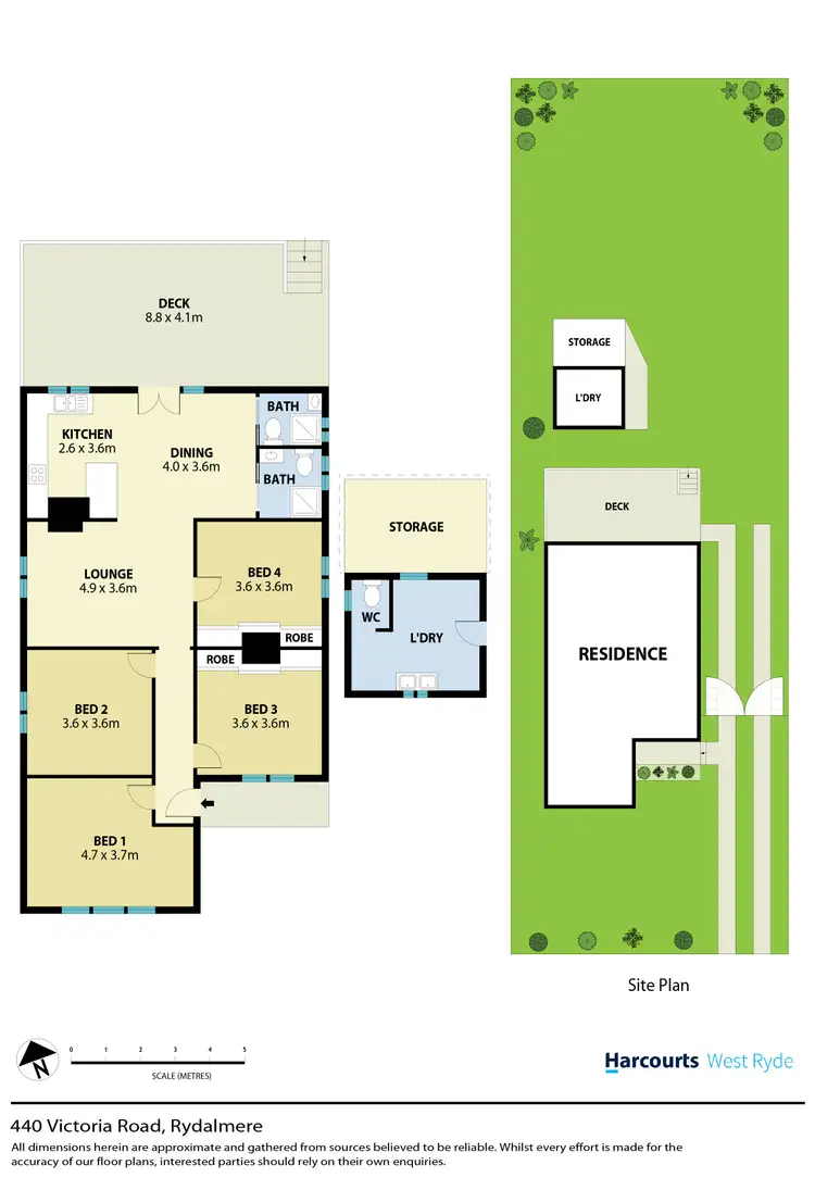 Floorplan of Homely house listing, 440 Victoria Road, Rydalmere NSW 2116