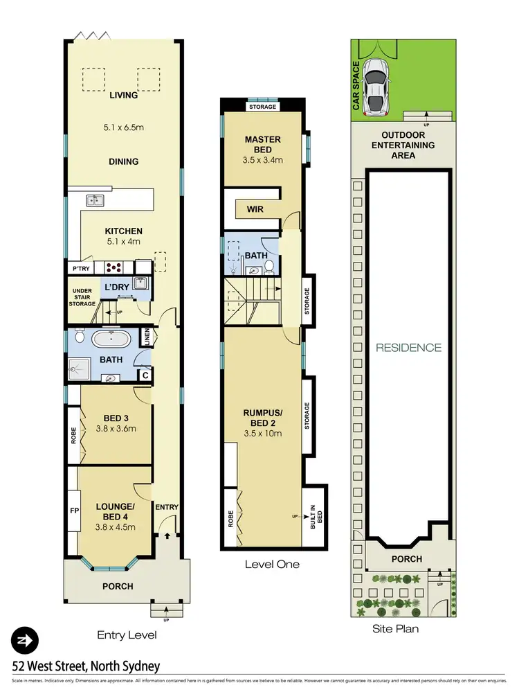 Floorplan of Homely house listing, 52 West Street, North Sydney NSW 2060